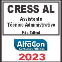 CRESS AL (ASSISTENTE TÉCNICO ADMINISTRATIVO) PÓS EDITAL - ALFACON 2023