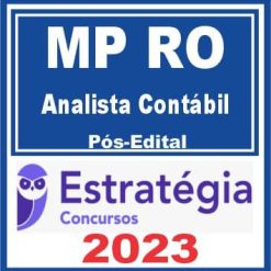 MP RO (Analista Contábil) Pós Edital - Estratégia 2023