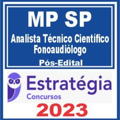 MP SP (Analista Técnico Científico - Fonoaudiólogo) Pós Edital - Estratégia 2023