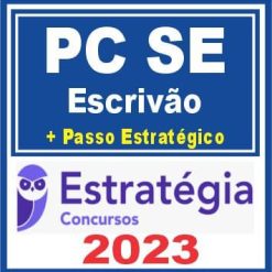 PC SE (Escrivão + Passo) Estratégia 2023